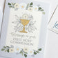 First Holy Communion Greeting Card I Catholic Gift