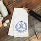 Auspice Maria Catholic Kitchen Towel - Virgin Mary Monogram