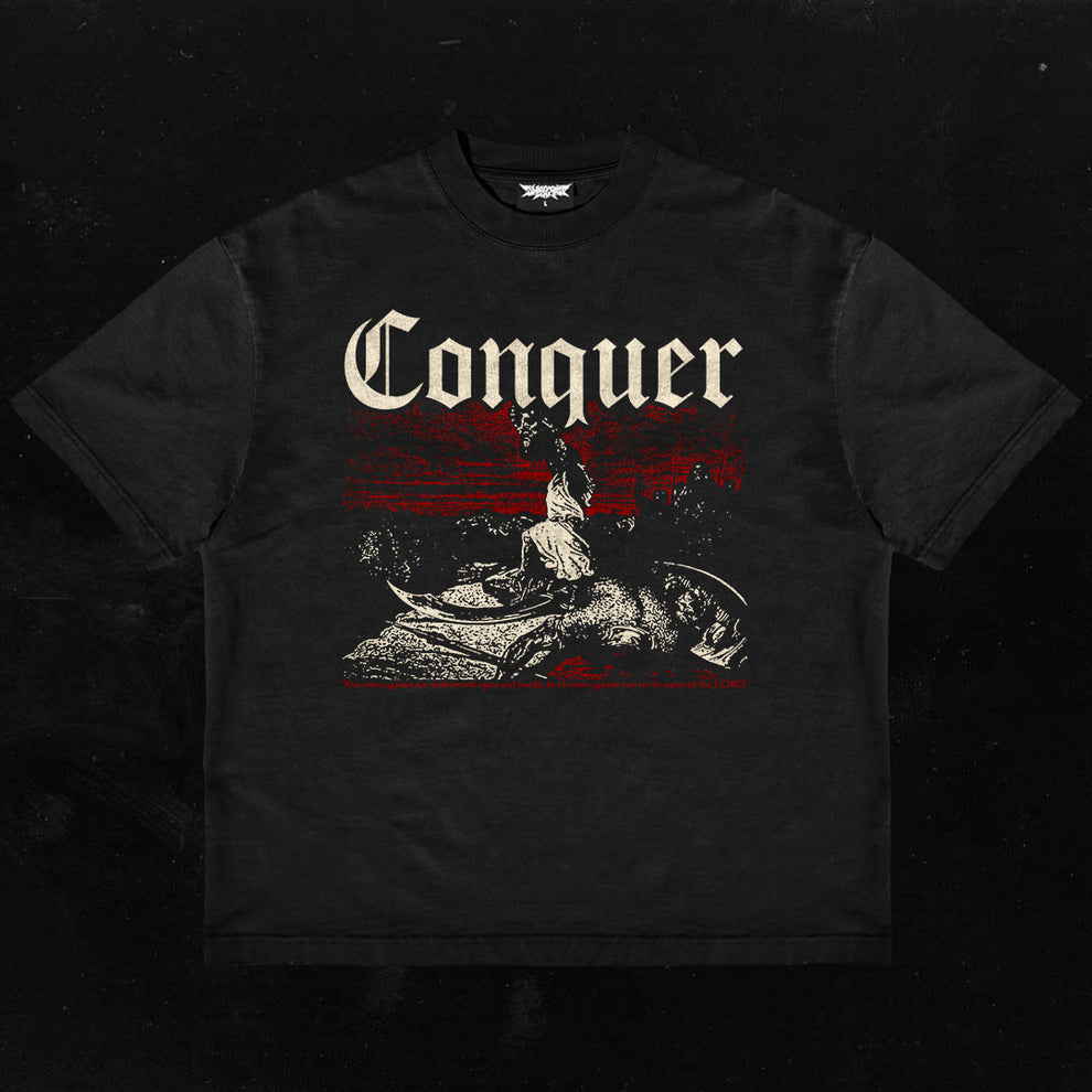 Conquer - Vintage.- Premium T-Shirt
