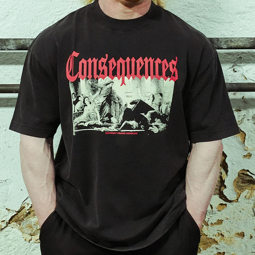 Consequences - Vintage - Premium T-Shirt