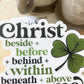 St. Patrick Waterproof Catholic Sticker