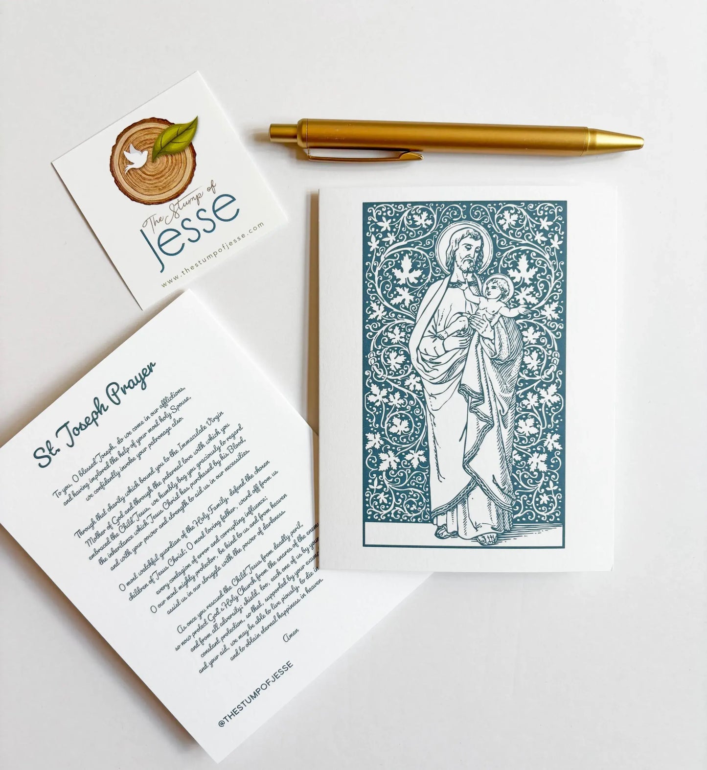 St. Joseph Greeting Card I Catholic Gift & Confirmation Card