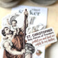 St. Christopher Patron of Travelers Waterproof Sticker