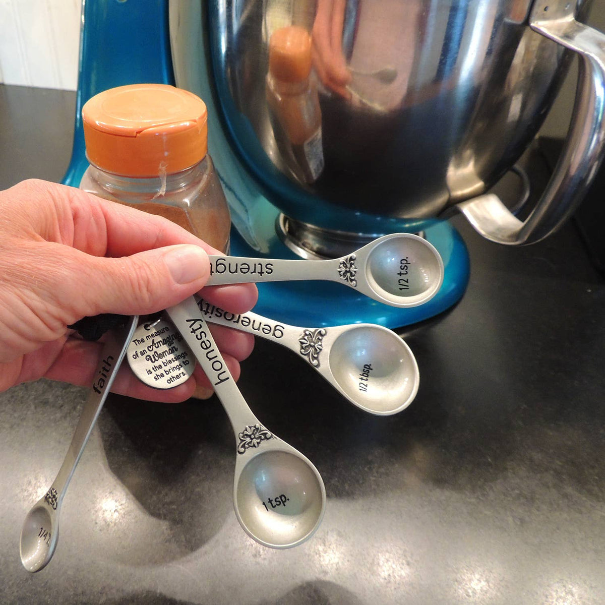 Amazing Woman Measuring Spoons