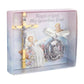 Crucifix w/ Guard Angel Crib Medal