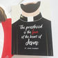 The Priesthood is the Love of Jesus Greeting Card