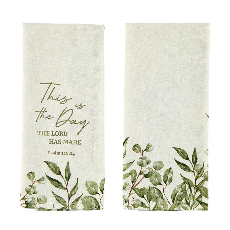 Kitchen Hand Towel - This Is The Day
