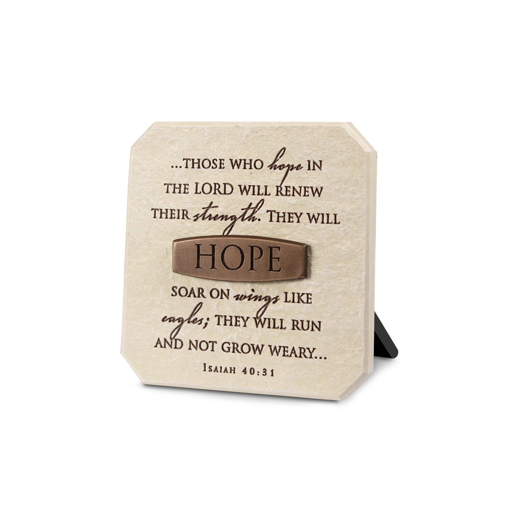 Hope Inspirational Tabletop Sign – Two Hearts Catholic Gifts & Books