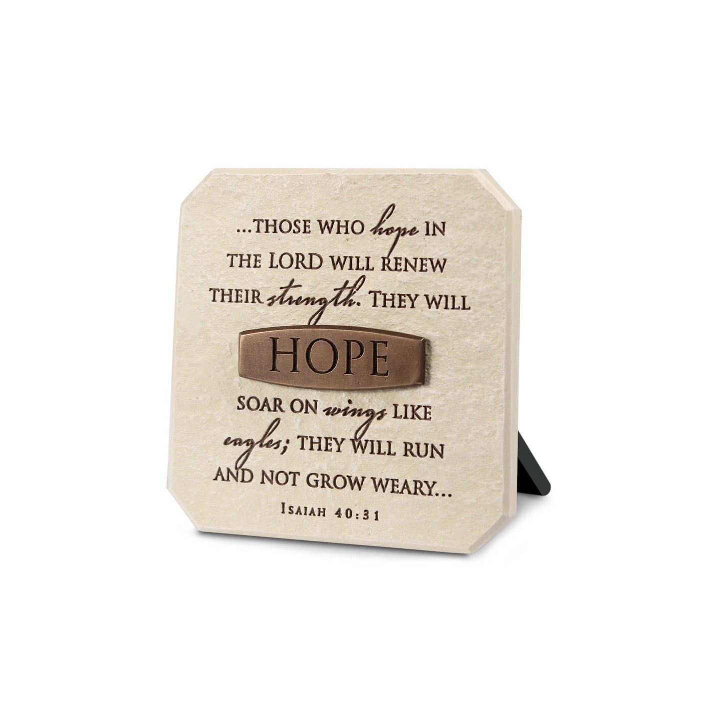 Hope Inspirational Tabletop Sign