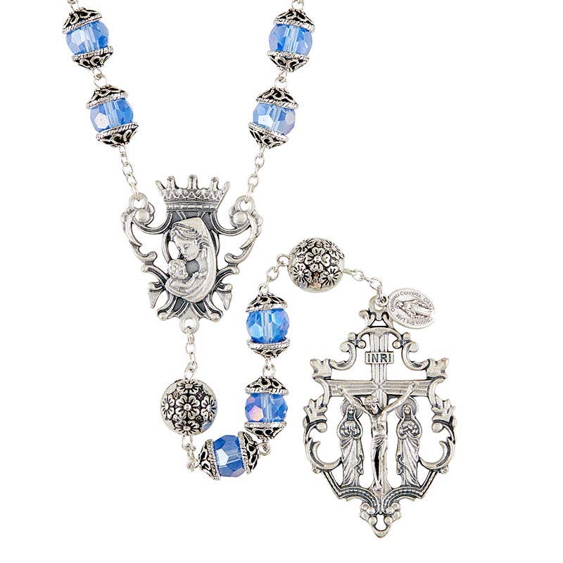 Paola Carola-Sapphire Women's Rosary