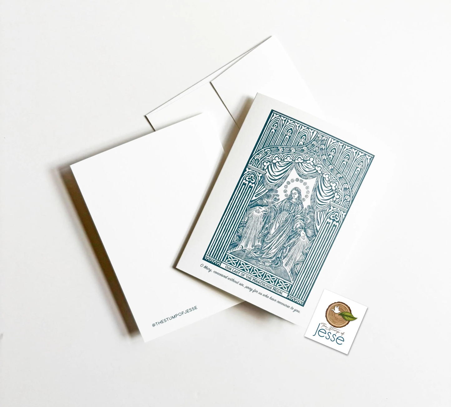 Our Lady of the Miraculous Medal Greeting Card I Gift