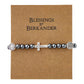 Saint Benedict Beaded Bracelet - Hematite