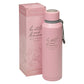 Water Bottle SS Pink Be Still & Know Ps. 46:10