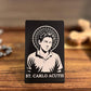 Carlo Acutis Metal Prayer Card