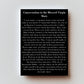 Consecration to the Blessed Virgin Mary Premium Metal Prayer Card