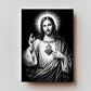 Consecration to the Sacred Heart of Jesus Premium Metal Prayer Card
