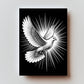 Holy Spirit Prayer of Saint Augustine Premium Metal Prayer Card