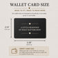 Custom Family Photo Wallet Card