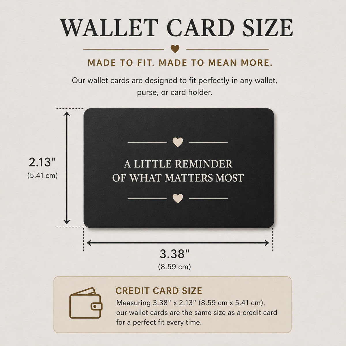Custom Family Photo Wallet Card