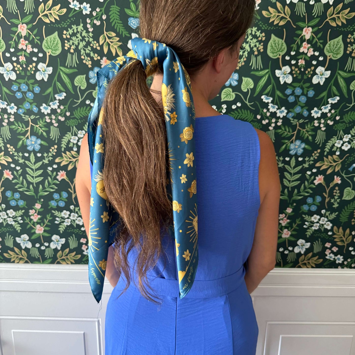 Catholic Satin Scarf - Holy Hearts Collection