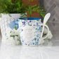 Mug with Spoon Floral By Grace