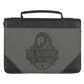 Bible Cover Classic Gray/Black Be Strong Eph. 6:10