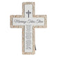 Tabletop Cross Marriage Takes Three Poem