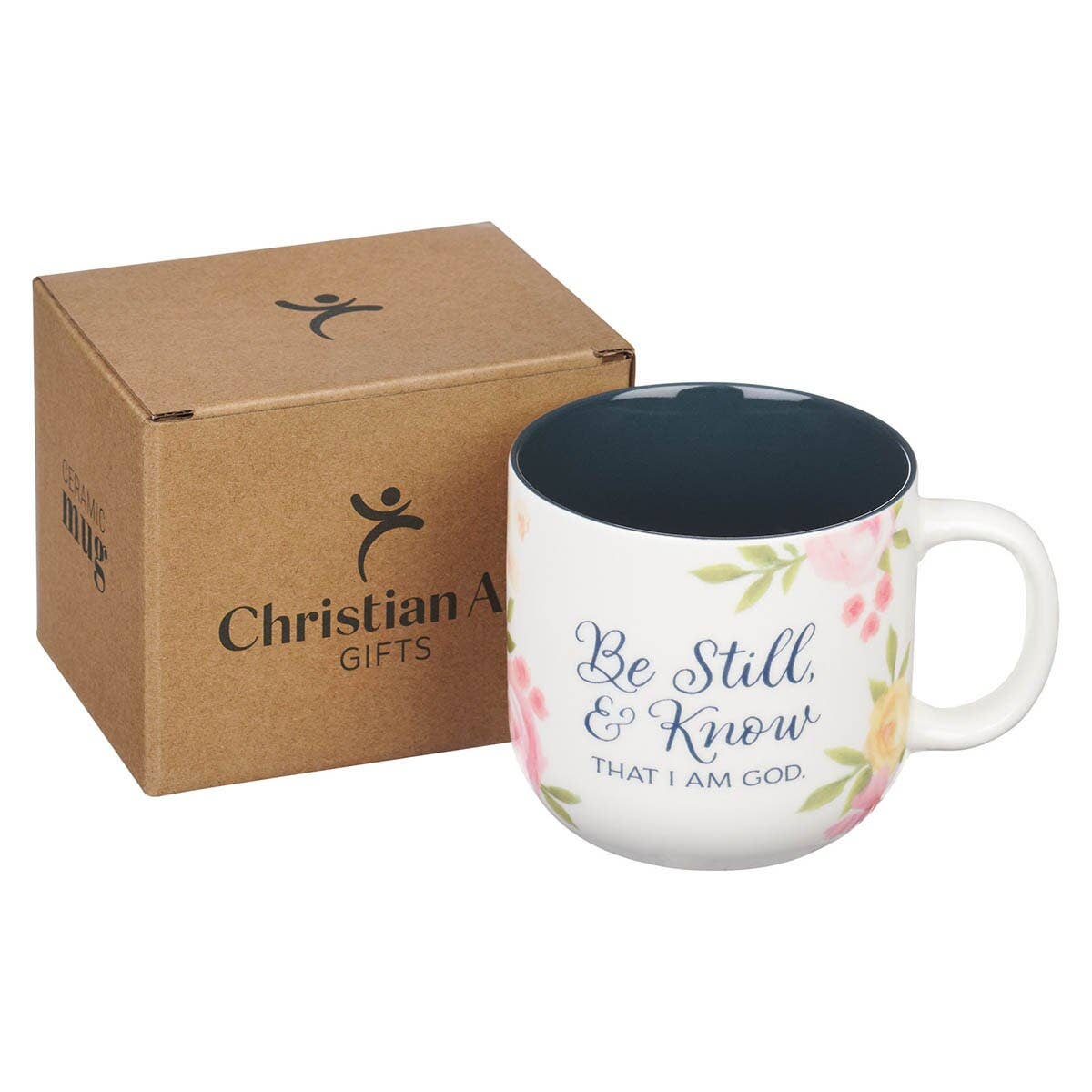 Mug White/Navy Be Still & Know Ps. 46:10