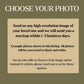 Premium Metal Memorial Card