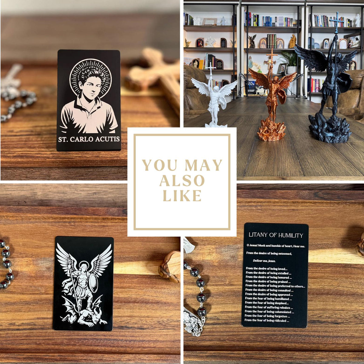 Premium Metal Memorial Card