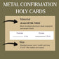Custom Catholic Confirmation Card