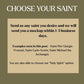 Custom Catholic Confirmation Card