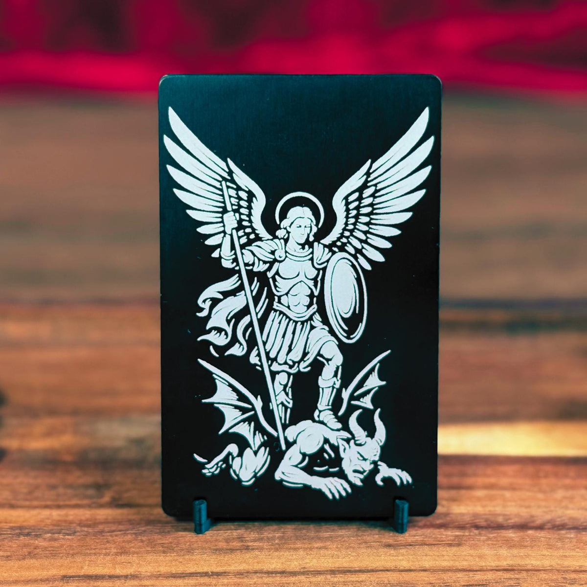 Custom Metal Prayer Card
