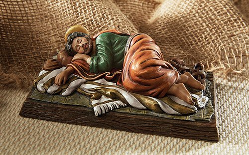 Sleeping St Joseph 6" LFigure